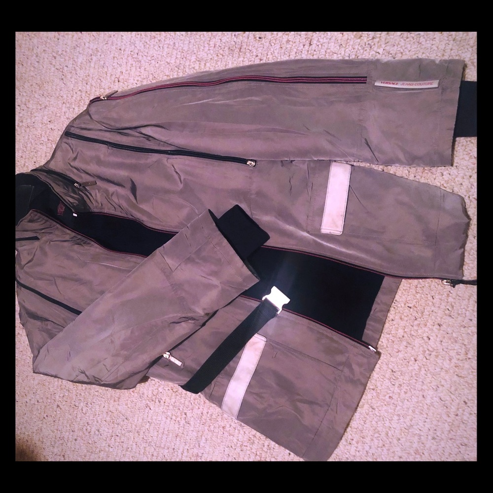 Versace winter coat size 6-8